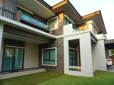ขายบ้านเดี่ยว2ชั้นย่านราชพฤกษ์นนทบุรีปากเกร็ด บุราศิริ ราชพฤกษ์-3