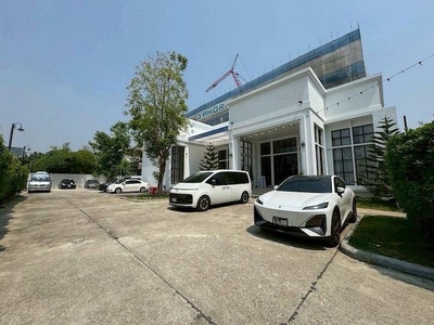 BH3962 ขายหรือให้เช่าที่ดินพร้อมอาคาร แบริ่ง 5 ใกล้ BTS แบริ่ง