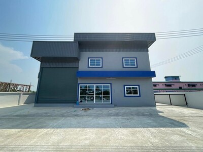 ขาย/ให้เช่าโรงงานสร้างใหม่พื้นที่ใช้สอยรวม 456 ตรม. บางปลา สมุทรป