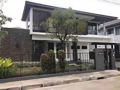 ให้เช่า บ้านเดี่ยว2ชั้น 83ตรว.Luxuly ใกล้ MRTศรีอุดม 