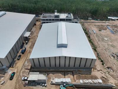 ให้เช่าโรงงานขนาด 2,200 ตรม. มีใบอนุญาต รง.4  สีม่วงลาย ปลวกแดง ร