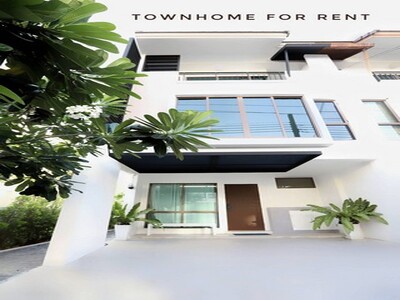 ให้เช่าทาวน์โฮมหลังมุม build in เดอะ ไพรเวท สุขุมวิท – บางจาก 