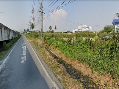 ขายที่ดิน15 ไร่ ใกล้โรงเรียนสารสาสน์ธนบุรี ติดถนนพุทธมณฑลสาย 3