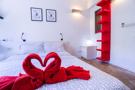 Room for rent condo Bophut, Koh Samui, Surat Thani studio room  1 bathroom