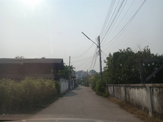 ขายที่ดิน 1งาน 93.6ตรว. 2.3ล้านบาท ไฟฟ้า ประปา ถนนเลียบรถไฟซอย3 ต.สารภี อ.สารภี เชียงใหม่