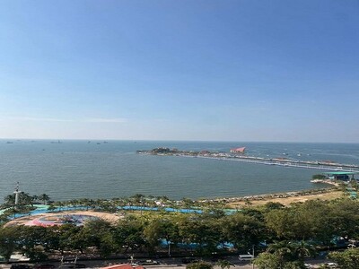 ให้เช่า ลัดดาคอนโดวิว 2นอน ใจกลางเมือง ศรีราชา วิวทะเล