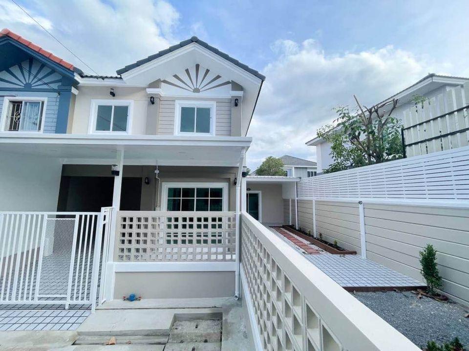 BS534 ขายบ้านแฝดหลังมุม พฤกษา 33 ขนาด 3 นอน วัดลาดปลาดุก บางใหญ่ 