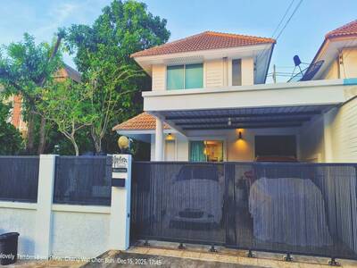 ขายบ้านเเฝด 2 ชั้น หมู่บ้านบ้านสวนบางพระ – ศรีราชา เจ้าของขายเอง 