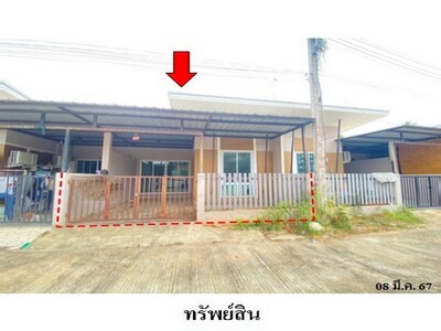 ขายทาวน์เฮ้าส์โครงการ บ้านสวยพารากอน ถ.สุราษฎร์ธานี-กองบิน 7 (ทล.