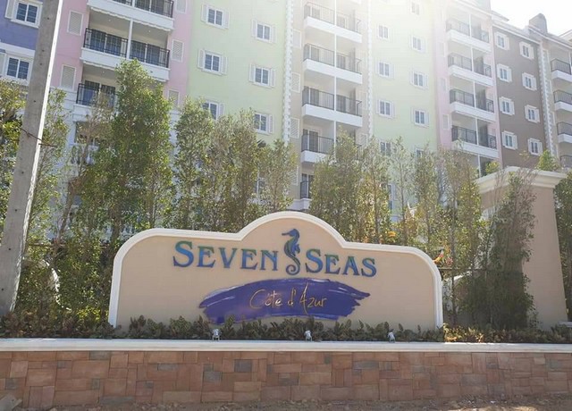 Condominium Seven Seas Cote d’Azur เซเว่น ซี โค้ด ดิ อาซู 39ตรม 1นอน1ห้องน้ำ ใกล้กับ Skoop Beach Cafe, ร้านสะดวกซื้อ, ร้านอาหารปูเป็น-ลุงไสว-สุดทางรัก, ตลาดน้ำ 4 ภาค, หาดจอมเทียน, ร้านอาหาร Glass House และ TuTu Beach Cafe  โครตถูก  ห้องนอนมีหน้าต่างติดสระ