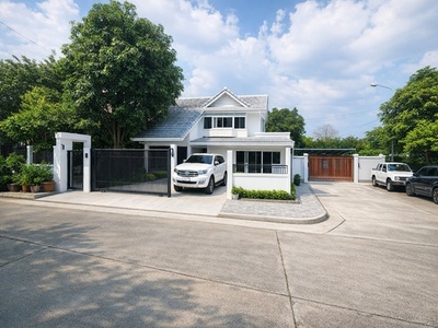 ให้เช่าบ้านเดี่ยว 2 ชั้น หัวมุม 3-4ทะเลสาบ 65ตร.วา  MRT สัมมากร  