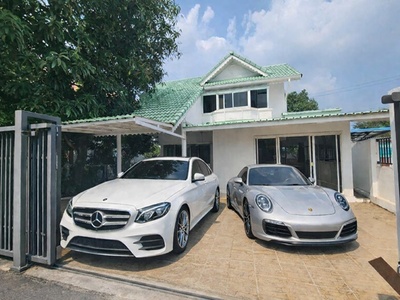 ให้เช่าบ้านเดี่ยว 2 ชั้น หัวมุม 3-4นอน 3น้ำ ใกล้ MRT สัมมากร  1กม