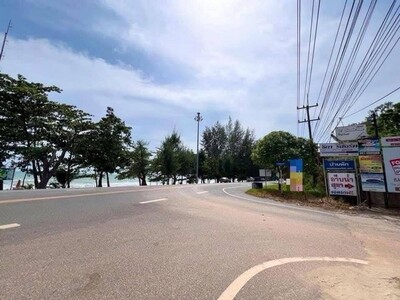 ที่ดิน แปลงสวย แกลง ระยอง ติดถนนเมน ใกล้ ชายหาดแหลมแม่พิมพ์ 500 ม