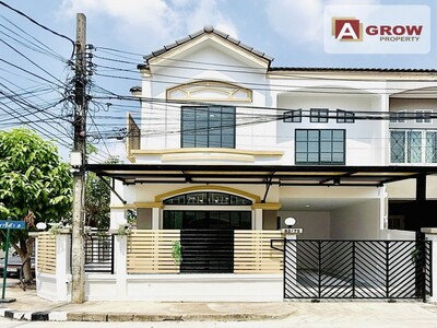 หมู่บ้านมาริสา สุเหร่าคลองหนึ่ง 5 ทำเลสวย ตกแต่งครบ พร้อมเข้าอยู่