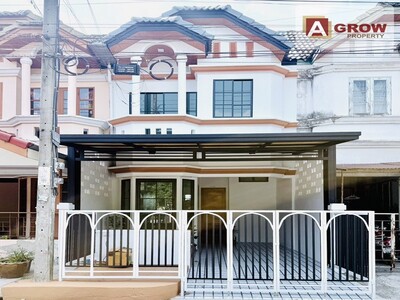 หมู่บ้านทาวน์แอนคันทรี ซอยสังฆสันติสุข 16 ตกแต่งครบ พร้อมเข้าอยู่