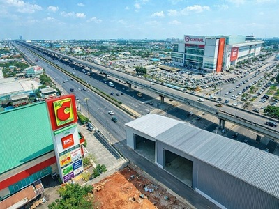 ให้เช่าโกดัง หรือโรงงานใหม่ 1300 ตร.ม.ติดถนนพระรตลาดแสมดำ 1.3 กม.