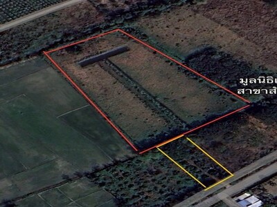  ที่ดินเปล่าผืนใหญ่ ทำเลศักยภาพสูง น้ำไม่ท่วม สันกำแพง