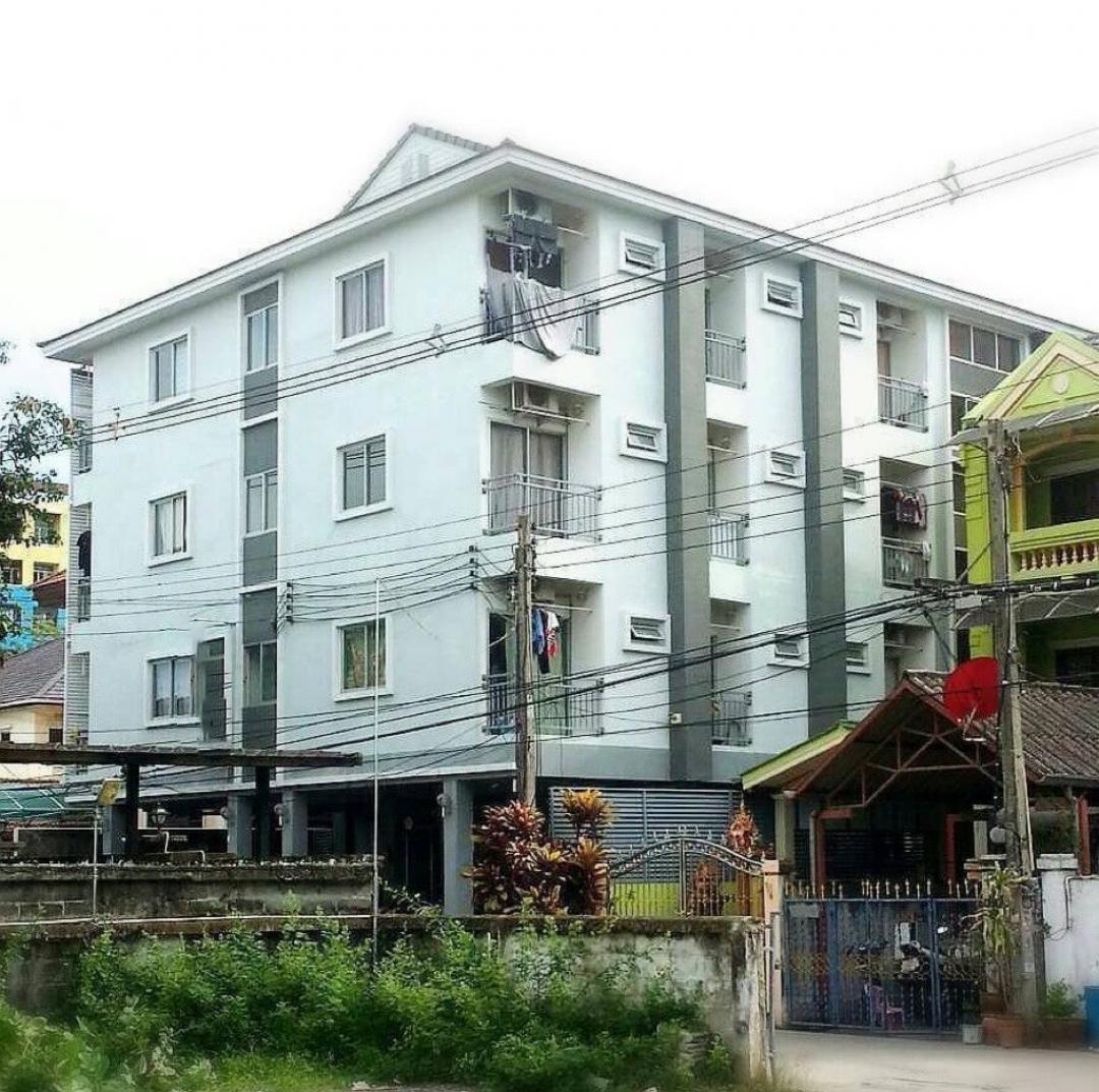 ขายอพาร์ทเม้นท์4ชั้นย่านนทบุรีตลาดขวัญพระนั่งเกล้าซอยเรวดี 48ห้องพร้อมคนเช่าเต็มทุกห้อง