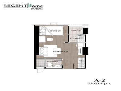 ขายดาวน์เท่าทุน Regent Home Bangna  ชั้น28 เจ้าของขายเอง