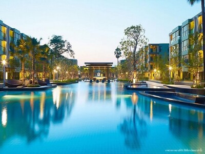 ขาย คอนโดลุมพินี พาร์คบีช ชะอำ  ชั้น 3  28 ตร.ม.  1 นอน  ติดทะเล