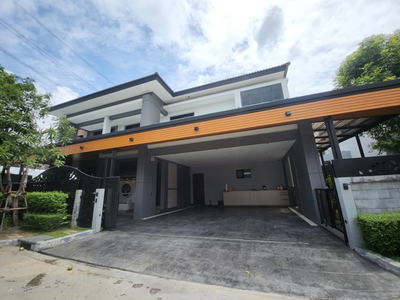ให้เช่าบ้านเดี่ยวหรู 2ชั้น200วา5ห้องนอน 6ห้องน้ำเฟอร์ครบถนนบางนาต