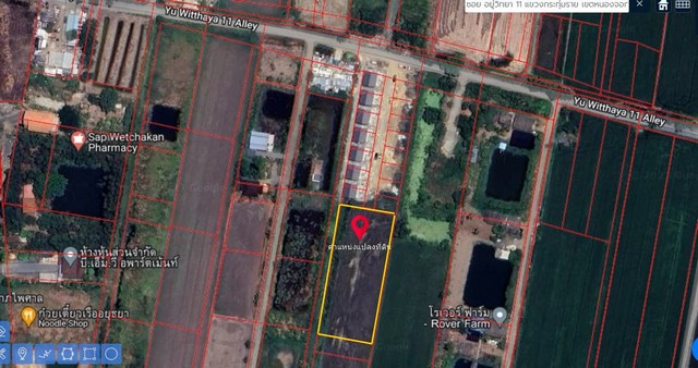 ขายที่ดิน2ไร่ซอยอยู่วิทยา11หนองจอกเหมาะสร้างบ้านและโกดัง