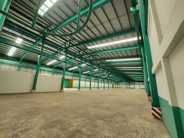 EPl-WH0741 ให้เช่า โกดังพื้นที่ 4 ไร่ ติดถ.บางบัวทอง-สุพรรณบุรี  พื้นที่ใช้สอย 4,200 ตร.ม.ระบบไฟฟ้า 3 เฟส รถเทเลอร์ รถสิบล้อ 