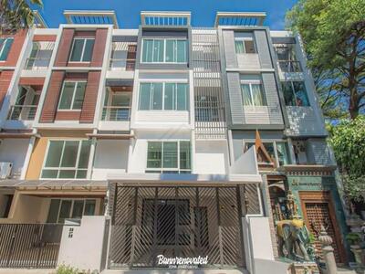 ขายทาวน์โฮม 4 ชั้น 20 ตรว. THE PRIMARY ประเสริฐมนูกิจ 41