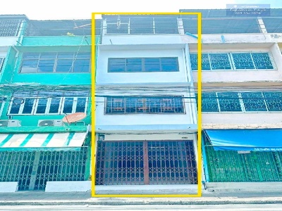  อาคารพาณิชย์ 3.5 ชั้น ซ.จันทร์ 41-45 สุรศักดิ์ 1.8กม.4นอน 18ตร.ว