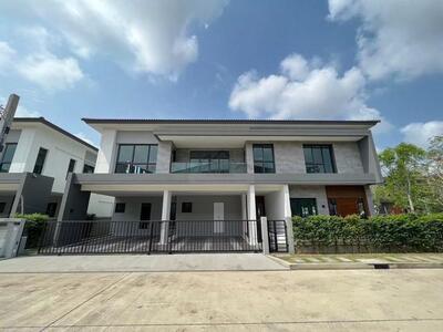 ให้เช่าบ้านเดี่ยว 2 ชั้น 416 ตรม. โครงการ The City Bangna ติดสวน