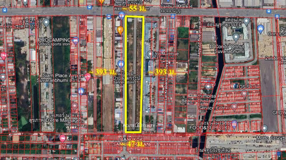 ขายที่ดิน ลาดกระบัง 13 ไร่ L-660717-0008                   