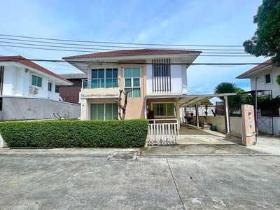 บางกรวย-ไทรน้อย รร.สารสาสน์วิเทศไทรน้อย358 ม.ให้เช่าบ้านเดี่ยว 2 