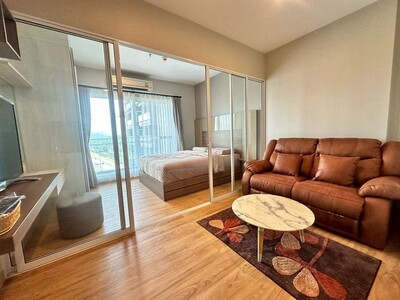 ให้เช่าคอนโดติดทะเล เดอะซี ศรีราชา 1 นอน ติดชายทะเลบางพระ 