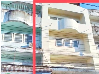  เช่าตึกแถว 4ชั้น  2นรพ.นพรัตน์ราชธานี 1.8 กม. พระยาสุเรนทร์ 9-17