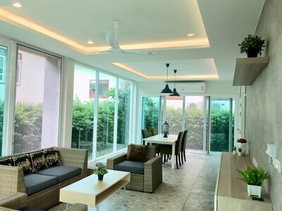 ให้เช่าบ้านเดี่ยว3ชั้น 4นอนหลังมุมย่านสุทธิสารลาดพร้าว ใกล้MRTสุท