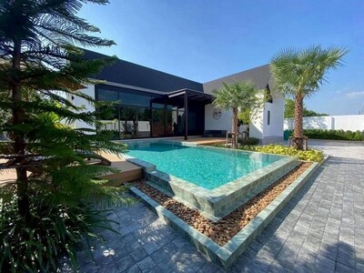 ให้เช่าพูลวิลล่าพัทยา ห้วยใหญ่ ใกล้ทะเล 6 นอน สระส่วนตัว