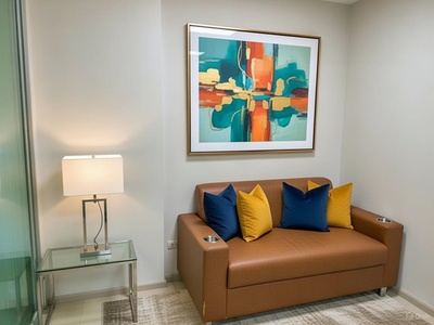 MRTหัวหมาก 900ม.คอนโด ชั้น7 พร้อมเฟอร์ฯ 1นอน แอสปาย ลาดพร้าว 113 