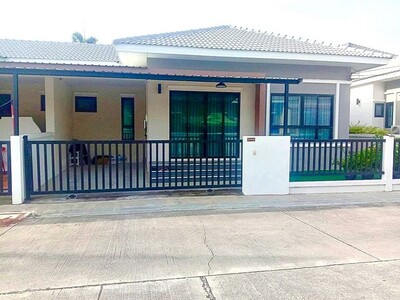 ปล่อยบ้านให้เช่า บ้านเดี่ยวชั้นเดี่ยว หมู่บ้านมีสุข 8 