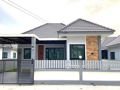 ให้เช่าบ้านเดี่ยวสำนักบกชลบุรี หมู่บ้าน หมู่บ้าน ณัฐวัฒน์ Village