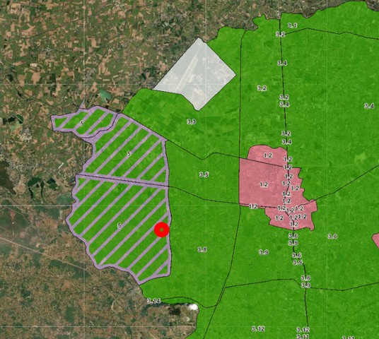 ที่ดิน ที่ดินเปล่า (ไร่อ้อย) เนื้อที่ 38-1-39.5 ไร่ (15,339.50 ตร.ว.), หมู่บ้านรางหมัน ต.รางพิกุล อ.กำแพงแสน จ.นครปฐม 39 ตรว. 1 Ngan 38 RAI 18023912 บาท ใกล้กับ มหาวิทยาลัยเกษตรศาสตร์ วิทยาเขตกำแพงแสน (14 กม.) อยู่สบาย สีเขียวคาดม่วง (ประเภท: ชนบท และปศุส