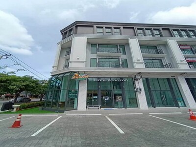 ให้เช่าอาคาร 4.5 ชั้น 220 ตรม The Master @BTS Onnut 2 สุขุมวิท 77