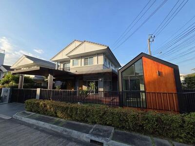 ขายบ้านเดี่ยว 2ชั้นหลังมุม หมู่บ้านชัยพฤกษ์ รามอินทรา วงแหวน ถนนค