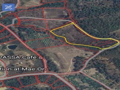 ขายที่ดิน  13 ไร่ วิวธรรมชาติ  ตำบลห้วยแก้ว    แม่ออน   เชียงใหม่