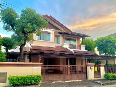 บ้านเดี่ยว 2 ชั้น หมู่บ้าน เศรษฐสิริ วงแหวน สุขาภิบาล2 เฟอร์นิเจอ