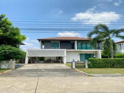 ให้เช่าบ้านเดี่ยว2ชั้นHabitia Orbitหทัยราษฎร์ใกล้ทางด่วนจตุโชติ