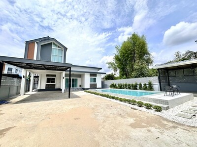 #Vายบ้านสวยพูลวิลล่า สไตล์นอร์ดิก ต.หางดง อ.หางดง จ.เชียงใหม่ 