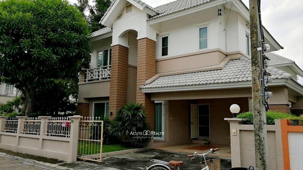 ขายบ้านเดี่ยว บ้านสวนราชา เกษตร – นวมินทร์ ซอยรามอินทรา 14 ใกล้รถไฟฟ้าสถานีมัยลาภ H-611219-0003 