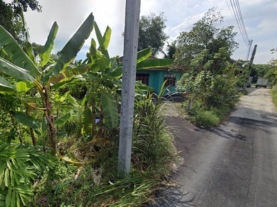 ขายที่ดิน บ้านไม้ 201 ถูกกว่าประเมินกรมธนารักษ์ MRTบางชัน 1.6 กม.