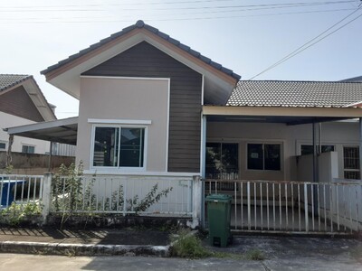 ขายบ้านแฝดมือสองธัญบุรี จ.ปทุมธานี โครงการ ทรัพย์ธานี 3 รังสิต คล