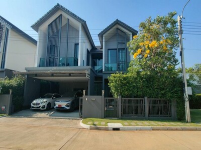 บ้านเดี่ยวหรูหลังริม เศรษฐสิริ จรัญ-ปิ่นเกล้า2 ใกล้MRTบางขุนนนท์